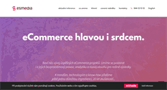 Desktop Screenshot of esmedia.cz